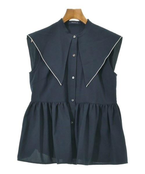 BEATRICE(ベアトリス)ブラウス 紺 サイズ:38(M位)/2200672630033