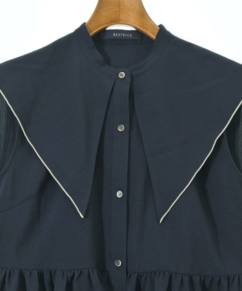 BEATRICE（ベアトリス）ブラウス 紺 サイズ:38(M位) レディース/2200672630033