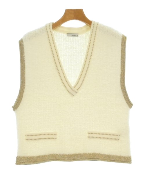 BEATRICE(ベアトリス)ベスト/ノースリーブ 白 サイズ:38(M位)/2200674850026