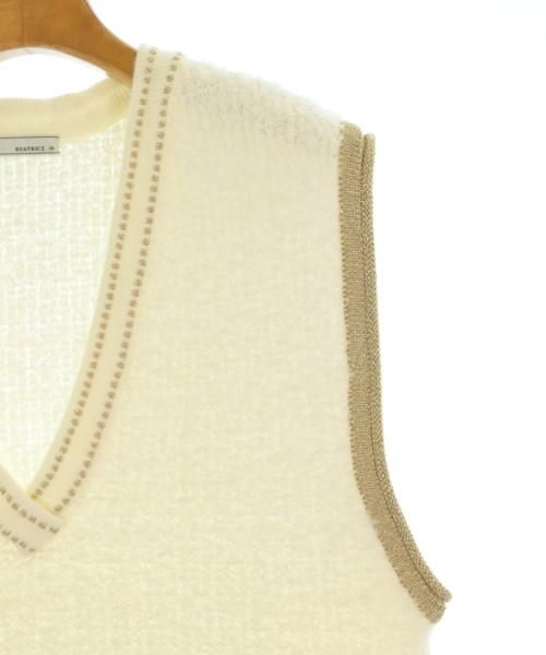 BEATRICE（ベアトリス）ベスト/ノースリーブ 白 サイズ:38(M位) レディース/2200674850026