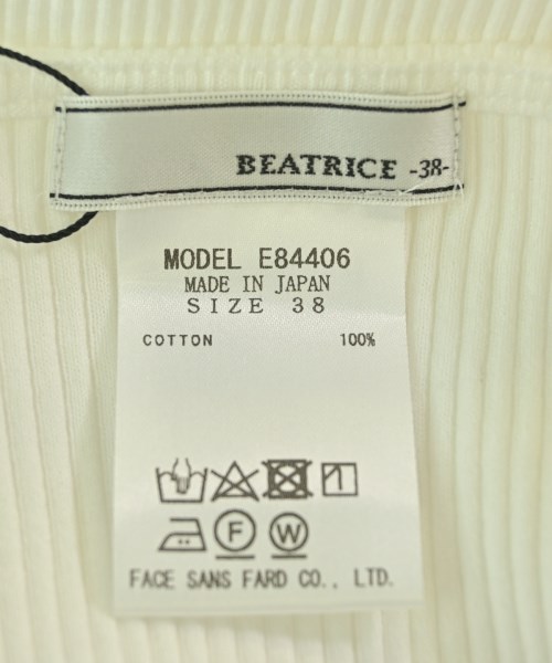 BEATRICE（ベアトリス）Tシャツ・カットソー 白 サイズ:38(M位) レディース/2200682222044