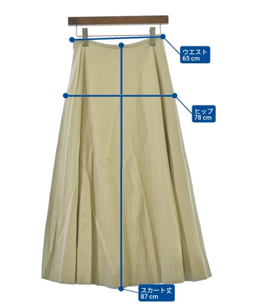 BEATRICE（ベアトリス）ロング・マキシ丈スカート 白 サイズ:38(M位) レディース/2200655765035