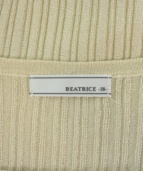 BEATRICE（ベアトリス）Tシャツ・カットソー ベージュ サイズ:38(M位) レディース/2200698088184