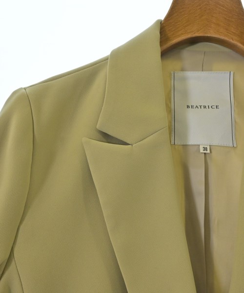 BEATRICE（ベアトリス）テーラードジャケット 緑 サイズ:38(M位) レディース/2200666104045