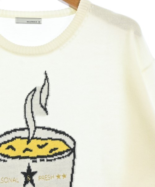 BEATRICE（ベアトリス）ニット・セーター 白 サイズ:38(M位) レディース/2200665168130