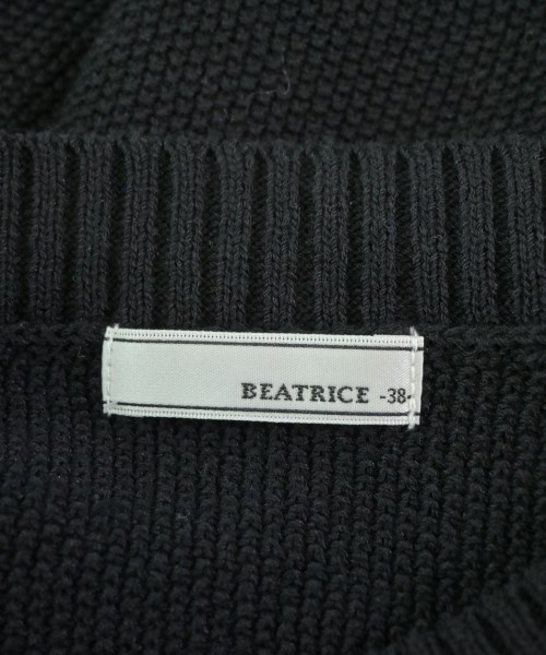 BEATRICE（ベアトリス）ニット・セーター 黒 サイズ:38(M位) レディース/2200685876213