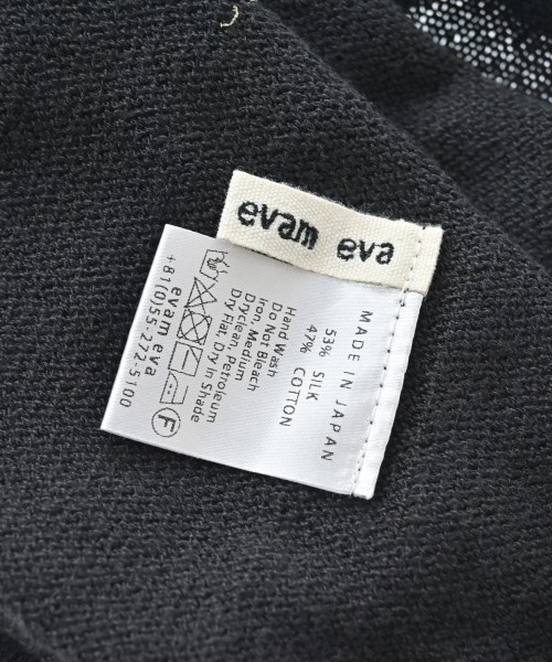 evam eva（エヴァムエヴァ）マフラー グレー サイズ:- レディース/2200615809342