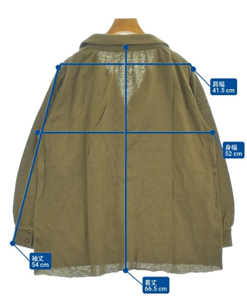 evam eva（エヴァムエヴァ）ニット・セーター カーキ サイズ:F レディース/2200638834093