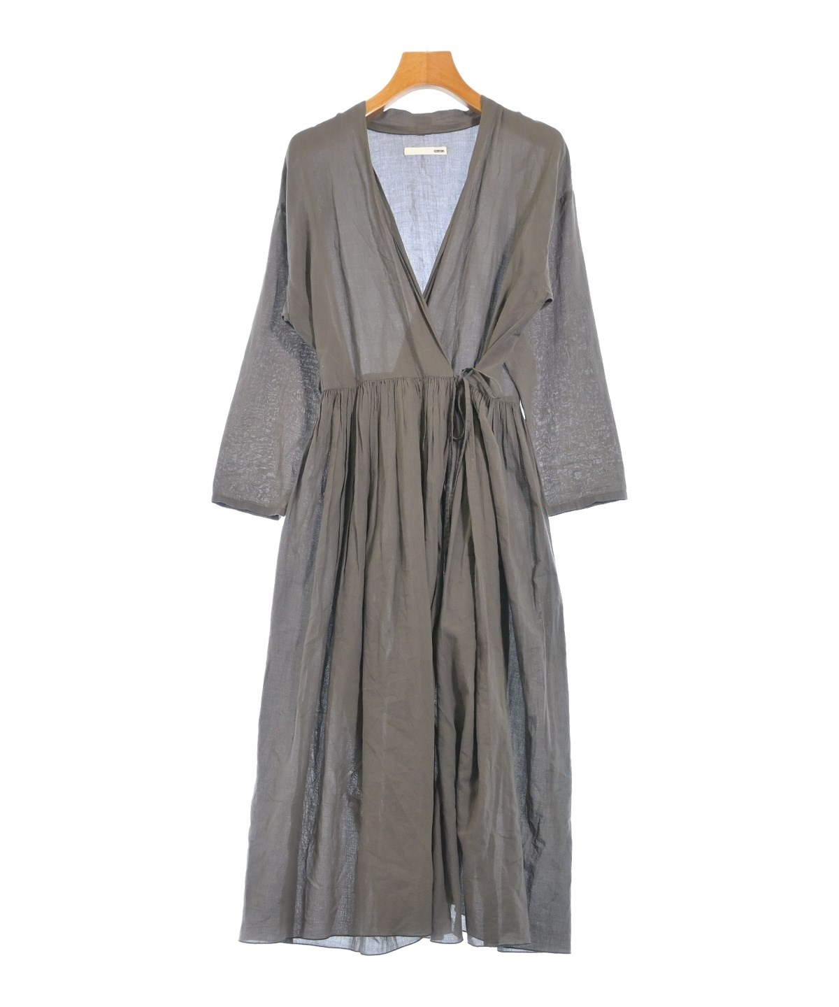 【未使用】evam eva エヴァムエヴァ ワンピース evameva (エヴァムエヴァ) high twist cotton one piece / ハイ
