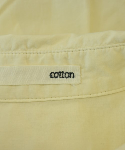 evam eva（エヴァムエヴァ）カジュアルシャツ 黄 サイズ:1(S位) メンズ/2200613363167