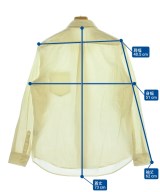 evam eva（エヴァムエヴァ）カジュアルシャツ 黄 サイズ:1(S位) メンズ/2200613363167