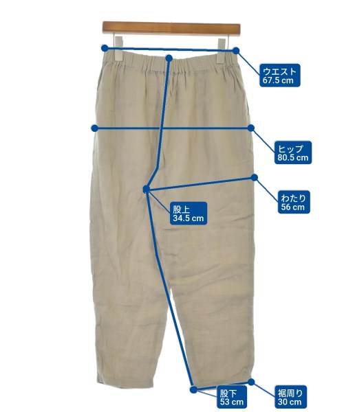 evam eva（エヴァムエヴァ）その他 ベージュ サイズ:1(S位) レディース/2200679821205