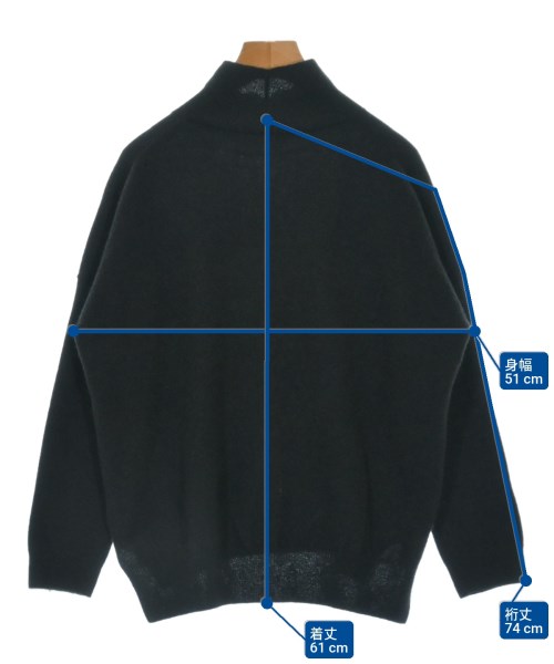 evam eva（エヴァムエヴァ）ニット・セーター グレー サイズ:M レディース/2200655734048