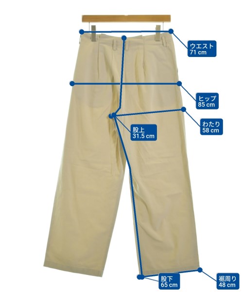 evam eva（エヴァムエヴァ）その他 ベージュ サイズ:1(S位) レディース/2200658170034