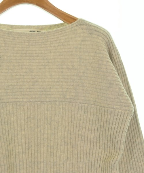 evam eva（エヴァムエヴァ）ニット・セーター ベージュ サイズ:F レディース/2200658170119