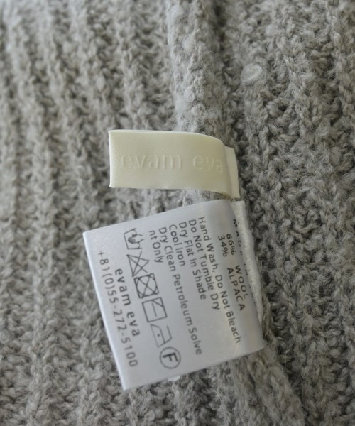 evam eva（エヴァムエヴァ）ベスト/ノースリーブ グレー サイズ:M レディース/2200640343057