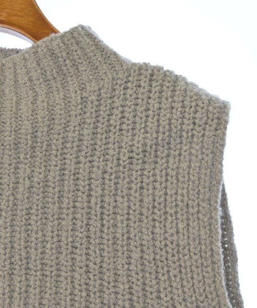 evam eva（エヴァムエヴァ）ベスト/ノースリーブ グレー サイズ:M レディース/2200640343057