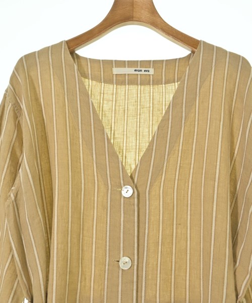 evam eva（エヴァムエヴァ）ワンピース ベージュ サイズ:1(S位) レディース/2200650386020