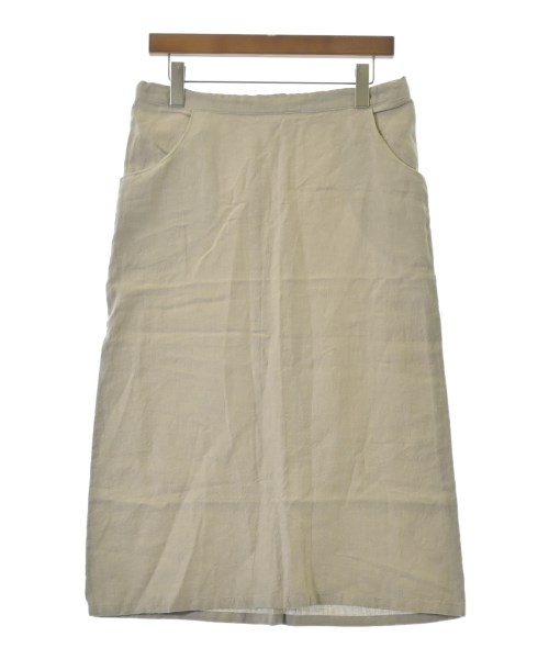 evam eva(エヴァムエヴァ)ロング・マキシ丈スカート ベージュ サイズ:1(S位)/2200576308298