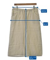 evam eva（エヴァムエヴァ）ロング・マキシ丈スカート ベージュ サイズ:1(S位) レディース/2200576308298