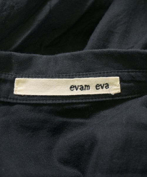 evam eva（エヴァムエヴァ）カジュアルシャツ 黒 サイズ:F レディース/2200643076235