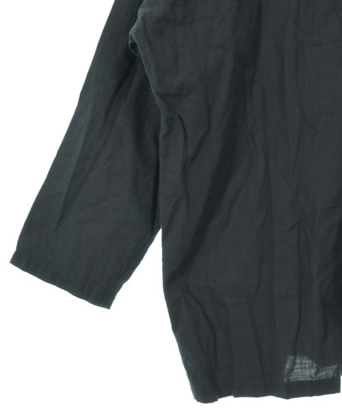 evam eva（エヴァムエヴァ）カジュアルシャツ 黒 サイズ:F レディース/2200643076235