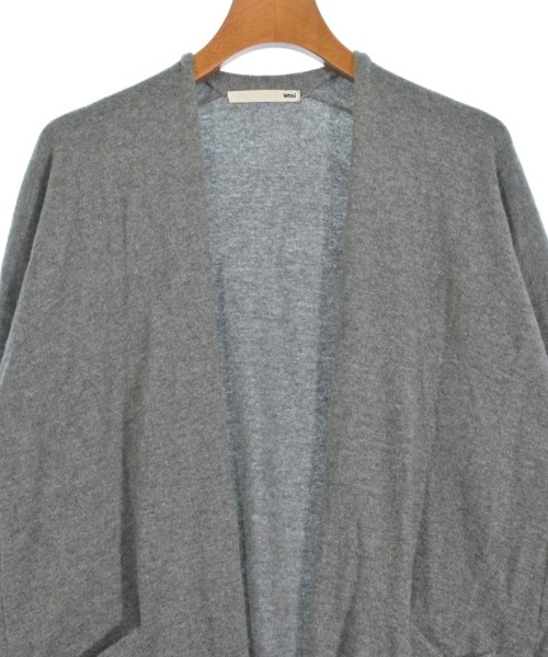 evam eva（エヴァムエヴァ）カーディガン グレー サイズ:-(L位) レディース/2200646109077