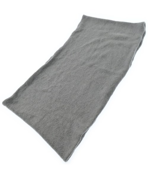 evam eva（エヴァムエヴァ）マフラー グレー サイズ:- レディース/2200646109091