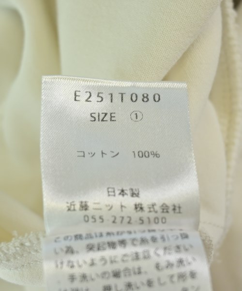 evam eva（エヴァムエヴァ）オールインワン/サロペット 白 サイズ:1(S位) レディース/2200709660019