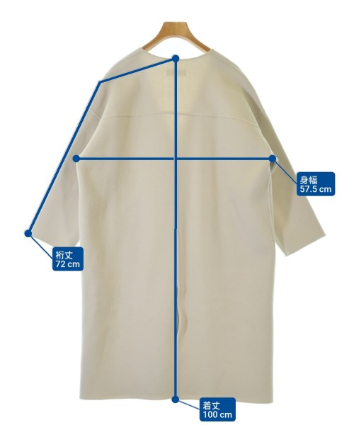 evam eva（エヴァムエヴァ）その他 白 サイズ:1(S位) レディース/2200662553090