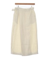 evam eva（エヴァムエヴァ）ロング・マキシ丈スカート 白 サイズ:-(M位) レディース/2200668652025