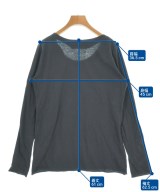 evam eva（エヴァムエヴァ）Tシャツ・カットソー グレー サイズ:2(M位) レディース/2200724916153