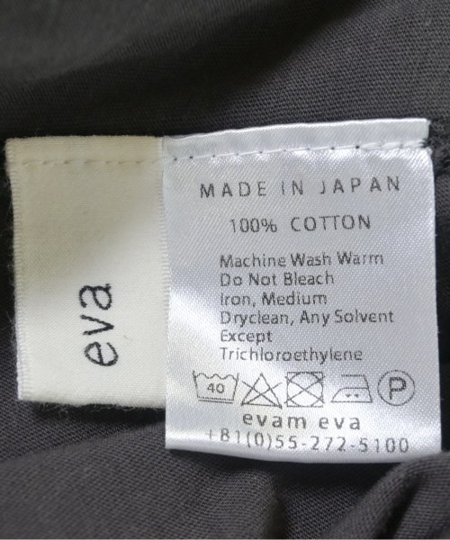 evam eva（エヴァムエヴァ）その他 グレー サイズ:M レディース/2200684898049