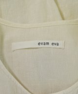 evam eva（エヴァムエヴァ）シャツワンピース 白 サイズ:F レディース/2200691494081