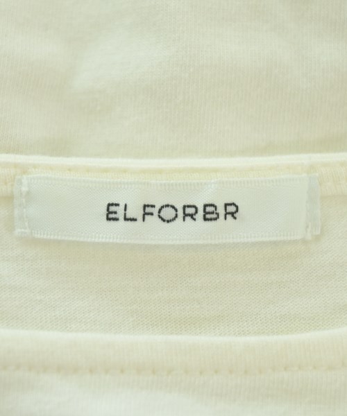 ELFORBR（エルフォーブル）Tシャツ・カットソー 白 サイズ:M レディース/2200645934069