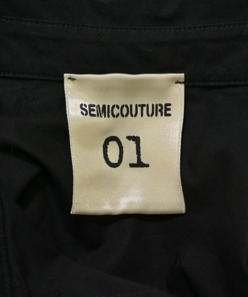 SEMI-COUTURE（セミクチュール）ブラウス 黒 サイズ:42(L位) レディース/2200692769027