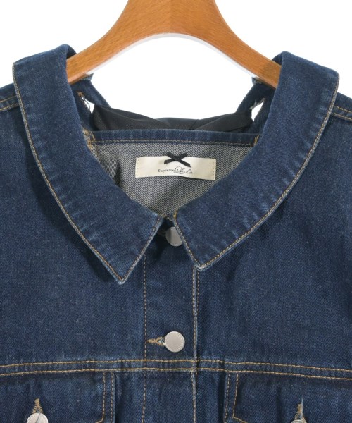 Supreme.La.La.（シュプリームララ）デニムジャケット 紺 サイズ:M レディース/2200663347032