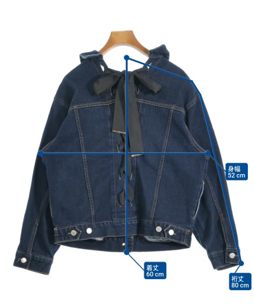 Supreme.La.La.（シュプリームララ）デニムジャケット 紺 サイズ:M レディース/2200663347032