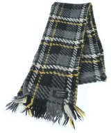 john branigan（ジョンブラニガン）マフラー 黒 サイズ:- レディース/2200642424037