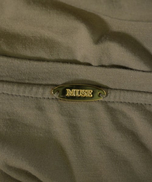 MUSE de Deuxieme Classe（ミューズドゥドゥーズィーエムクラス）ノースリーブ ベージュ サイズ:F レディース/2200612633162
