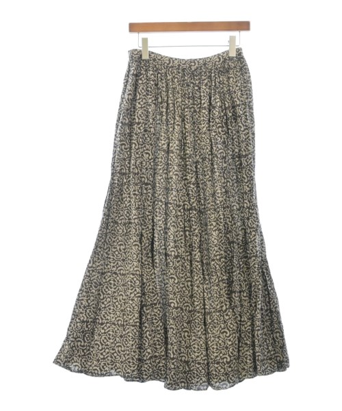 MUSE de Deuxieme Classe（ミューズドゥドゥーズィーエムクラス）ロング・マキシ丈スカート 茶 サイズ:-(M位) レディース/2200617631118