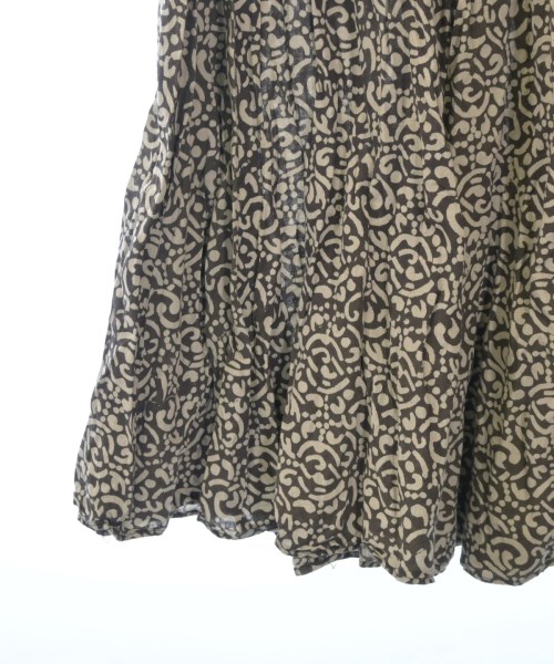 MUSE de Deuxieme Classe（ミューズドゥドゥーズィーエムクラス）ロング・マキシ丈スカート 茶 サイズ:-(M位) レディース/2200617631118