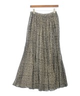 MUSE de Deuxieme Classe（ミューズドゥドゥーズィーエムクラス）ロング・マキシ丈スカート 茶 サイズ:-(M位) レディース/2200617631118