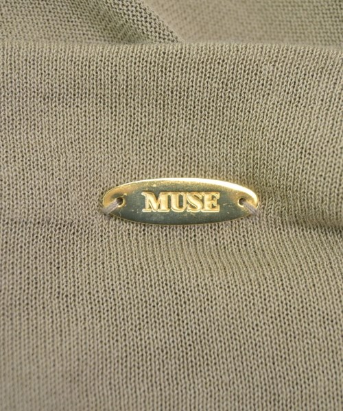 MUSE de Deuxieme Classe（ミューズドゥドゥーズィーエムクラス）カーディガン ベージュ サイズ:F レディース/2200634244056