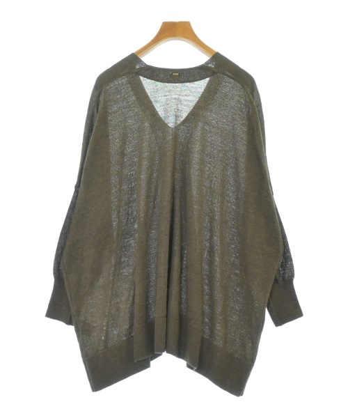 MUSE de Deuxieme Classe（ミューズドゥドゥーズィーエムクラス）ニット・セーター 茶 サイズ:F レディース/2200635757074