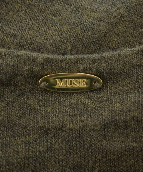 MUSE de Deuxieme Classe（ミューズドゥドゥーズィーエムクラス）ニット・セーター 茶 サイズ:F レディース/2200635757074