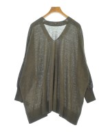 MUSE de Deuxieme Classe（ミューズドゥドゥーズィーエムクラス）ニット・セーター 茶 サイズ:F レディース/2200635757074