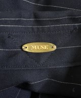 MUSE de Deuxieme Classe（ミューズドゥドゥーズィーエムクラス）カジュアルシャツ 紺 サイズ:F レディース/2200621778014