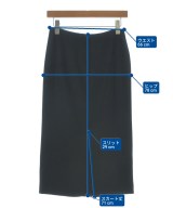 MUSE de Deuxieme Classe（ミューズドゥドゥーズィーエムクラス）ロング・マキシ丈スカート 黒 サイズ:36(S位) レディース/2200633499105