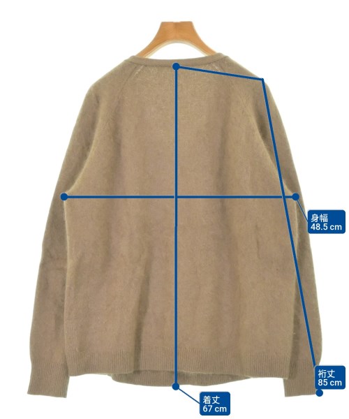 MUSE de Deuxieme Classe（ミューズドゥドゥーズィーエムクラス）ニット・セーター 茶 サイズ:-(M位) レディース/2200633499297